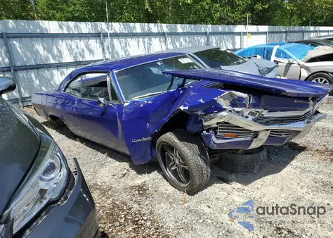 1965 Chevrolet Impala Ss z USA, uszkodzony, nr VIN 166375L119539